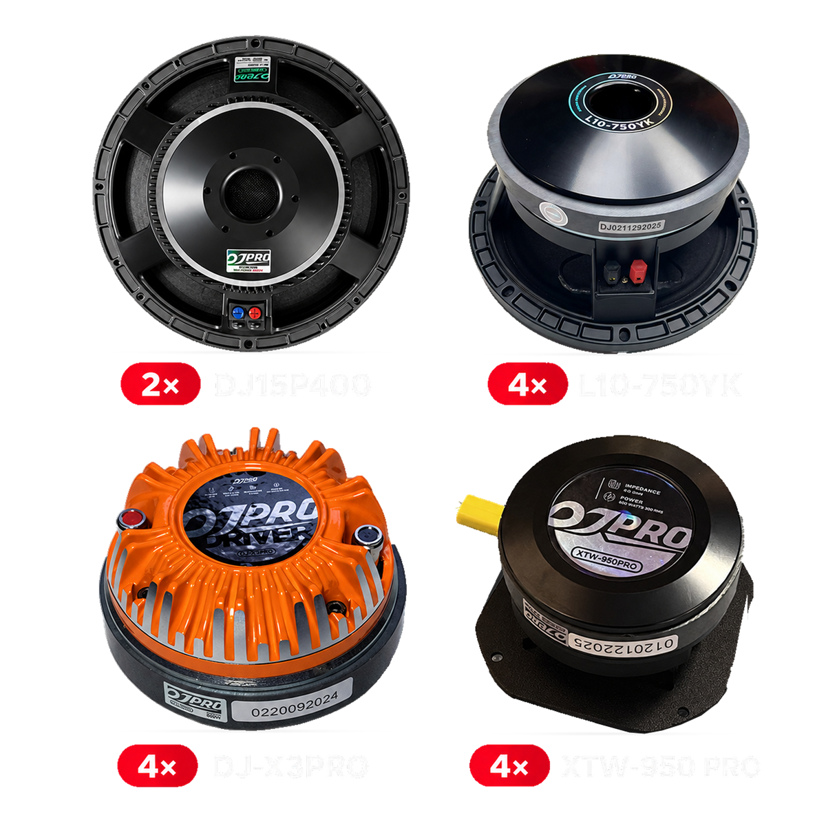 Turbo 15″ · DJ15P400