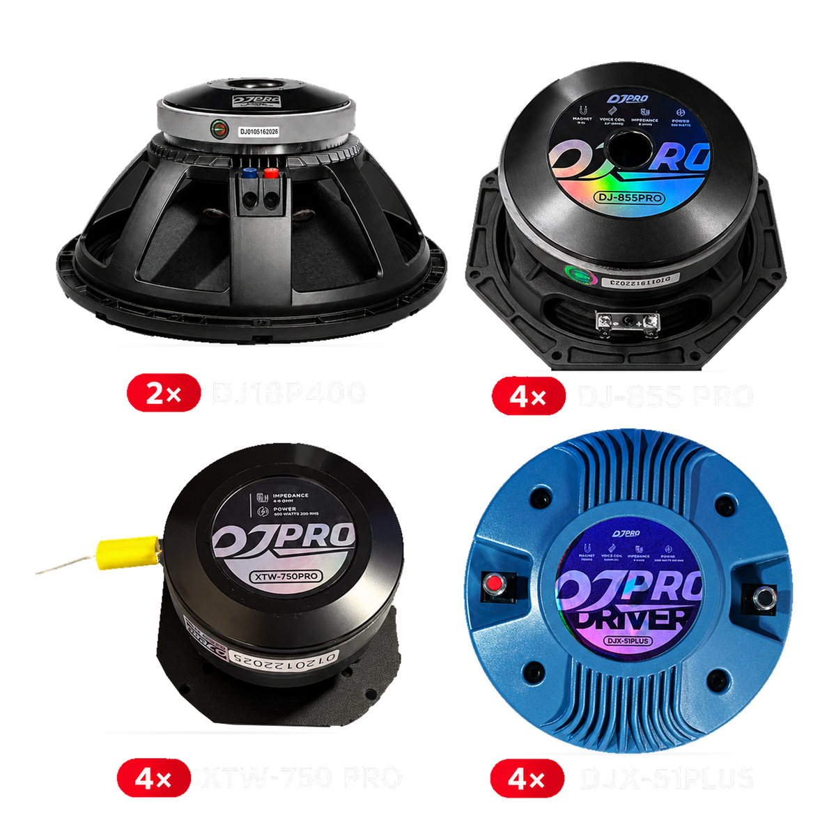 Turbo 18″ · DJ18P400