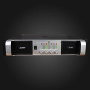 DjPro DJ-8.4 - amplificador 4 canales 400W RMS por canal, panel frontal