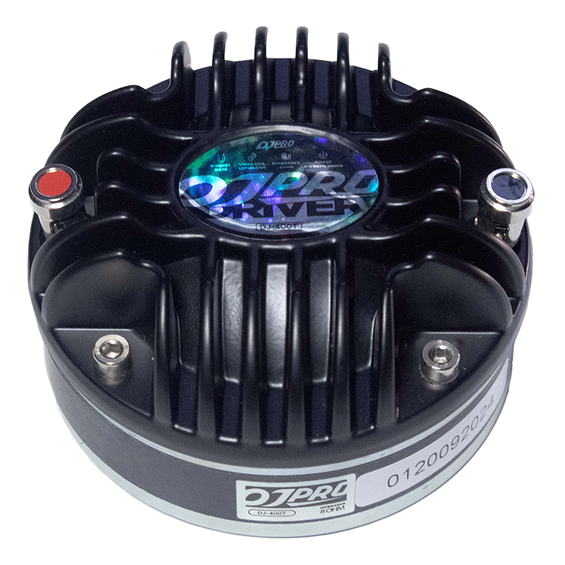 DjPro DJ-400T - driver 1.75 pulgadas 200W RMS 8 ohms, vista frontal